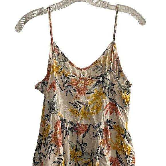 Divided Women's Size 14 Floral Spaghetti Strap Short Dress Multicolor - Picture 14 of 15